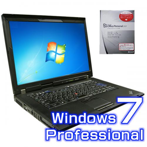 Lenovo ThinkPad R500 2714-NV7 【Windows7 Pro・ワード エクセル2007