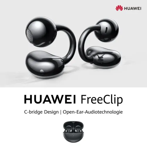 Huawei's first open-back FreeClip headset officially released