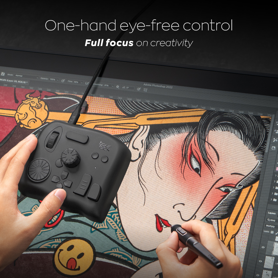 TourBox NEO - Best Value Console for Efficient Creative Workflows