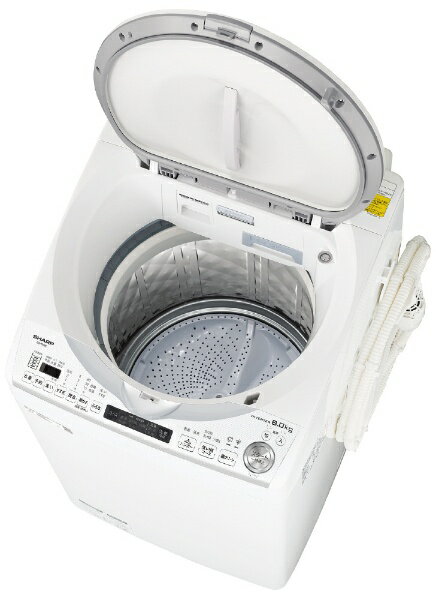 楽天市場】シャープ SHARP 縦型洗濯乾燥機 ES-TX8E-W | 価格比較