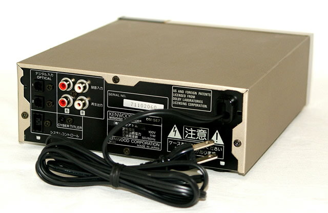 楽天市場】オンキヨー ONKYO INTEC205 Hi-MDデッキ MD-105FX(S) | 価格