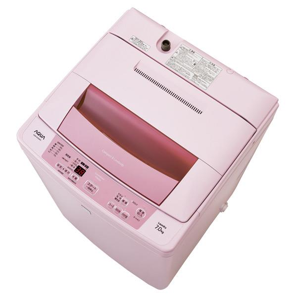 楽天市場】アクア AQUA 7．0kg全自動洗濯機 keyword キーワードピンク