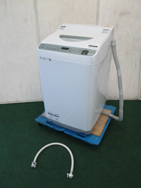 楽天市場】シャープ シャープ SHARP ES-T714-W ホワイト 全自動洗濯機