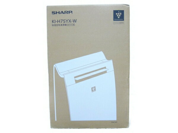 楽天市場】シャープ シャープ SHARP KI-S75YX-W ホワイト 加湿空気清浄
