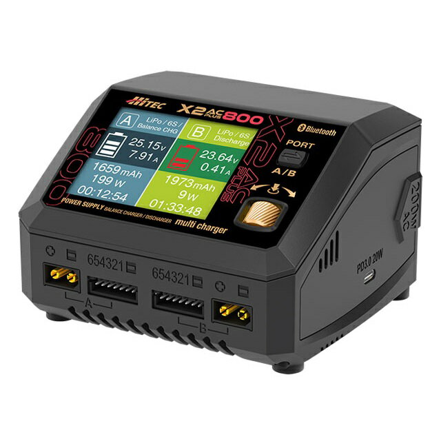 楽天市場】AC/DC 高性能 急速充放電器 YZ-114 PLUS ラジコン用充電器