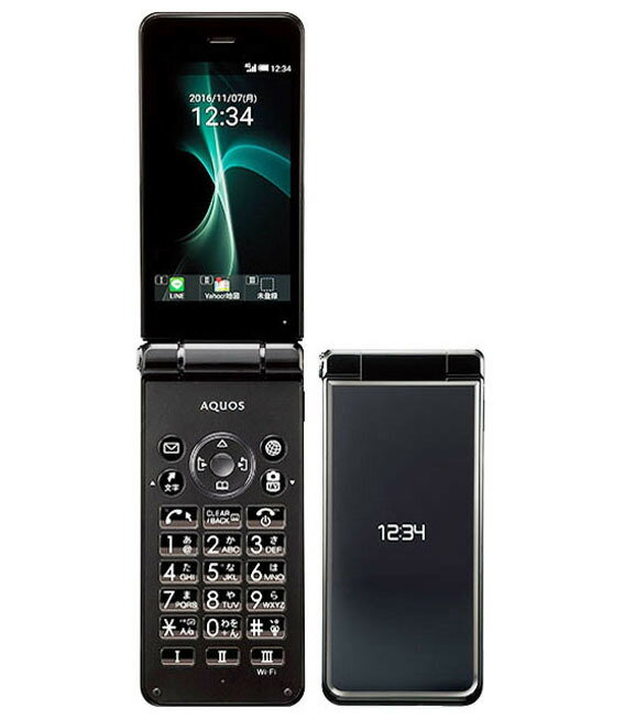 楽天市場】ソフトバンク SHARP AQUOS ケータイ4 A205SH ブラック