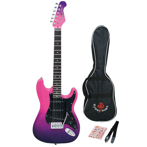 楽天市場】エレキギター ジプシーローズ GYPSY ROSE GRE1K PPB ピンク