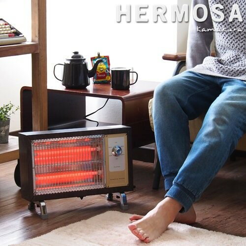 楽天市場】ハモサ HERMOSA レトロ 電気ストーブ RH-003WAL | 価格比較