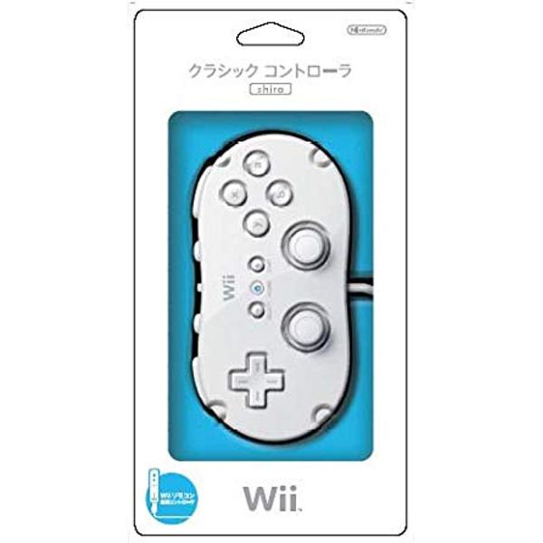 楽天市場】任天堂 Nintendo Wii クラシックコントローラ 白 RVL-005
