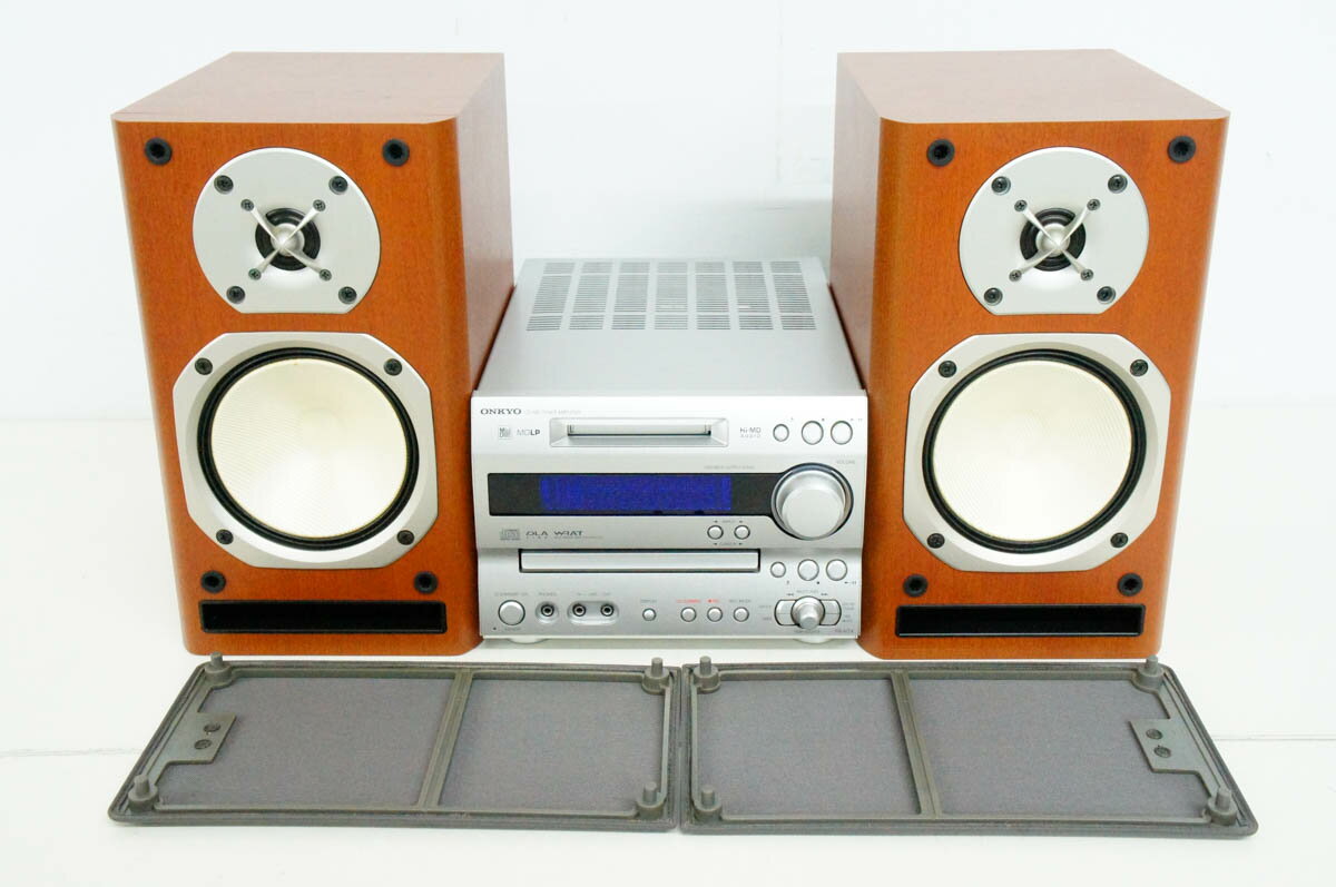 ONKYO CD/MDチューナーアンプシステム 木目 X-N7FX(D) Amazon.co.jp