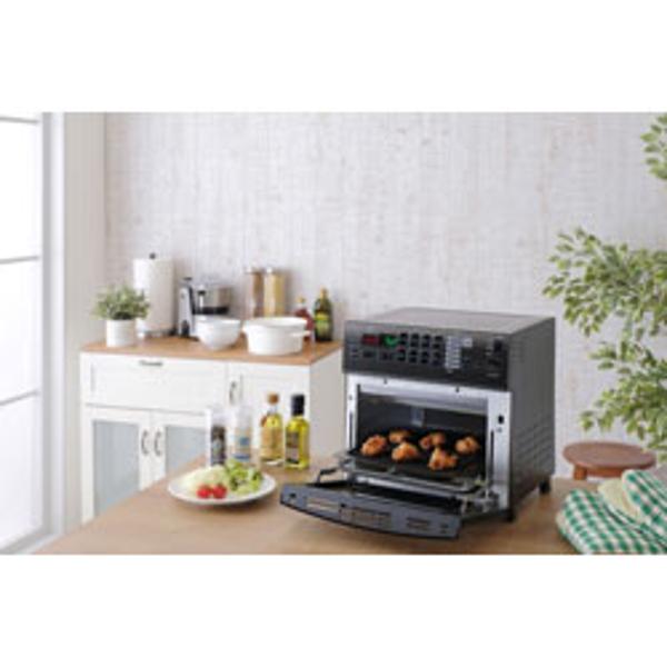 楽天市場】アイリスオーヤマ IRIS リクック熱風オーブン FVX-M3B-B