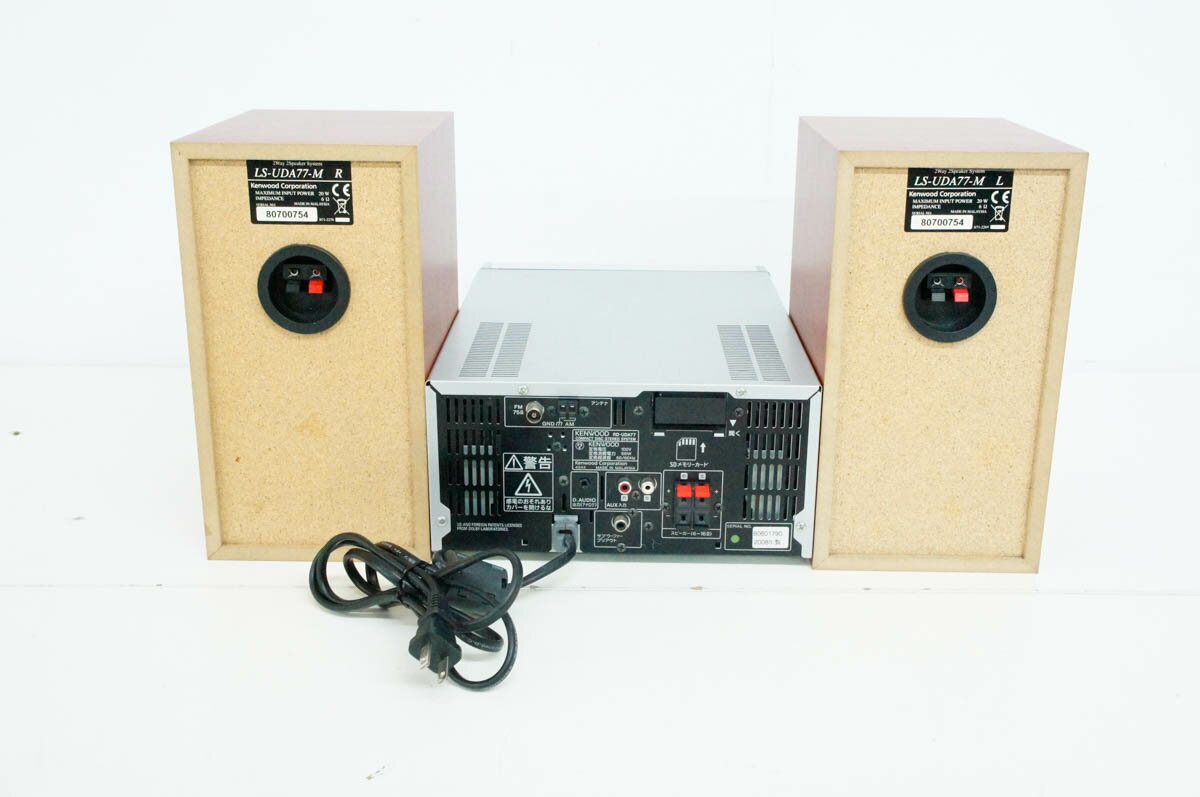 楽天市場】JVCケンウッド KENWOOD CD/MD/SD/USB搭載コンポ UD-A77-M