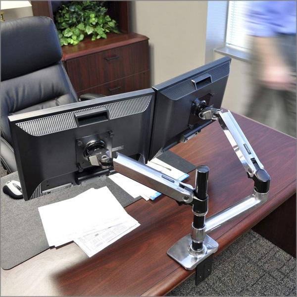 楽天市場】ERGOTRON エルゴトロン LXデュアル デスク マウント アーム