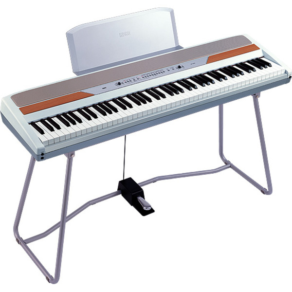 DISC Korg SP-250 Stage Piano, White, Inc Stand at Gear4music