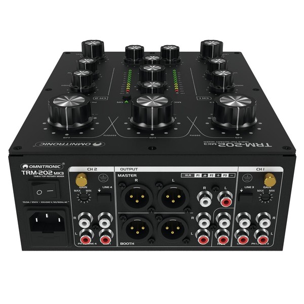 Omnitronic TRM-202MK3 2-Channel Rotary Mixer at Gear4music