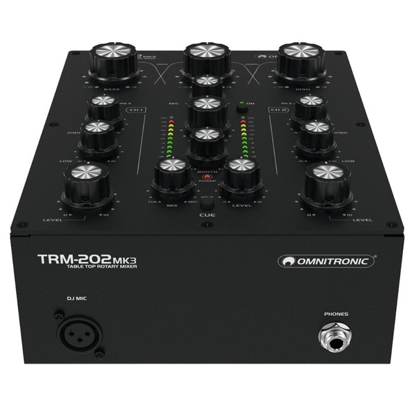 Omnitronic TRM-202MK3 2-Channel Rotary Mixer at Gear4music
