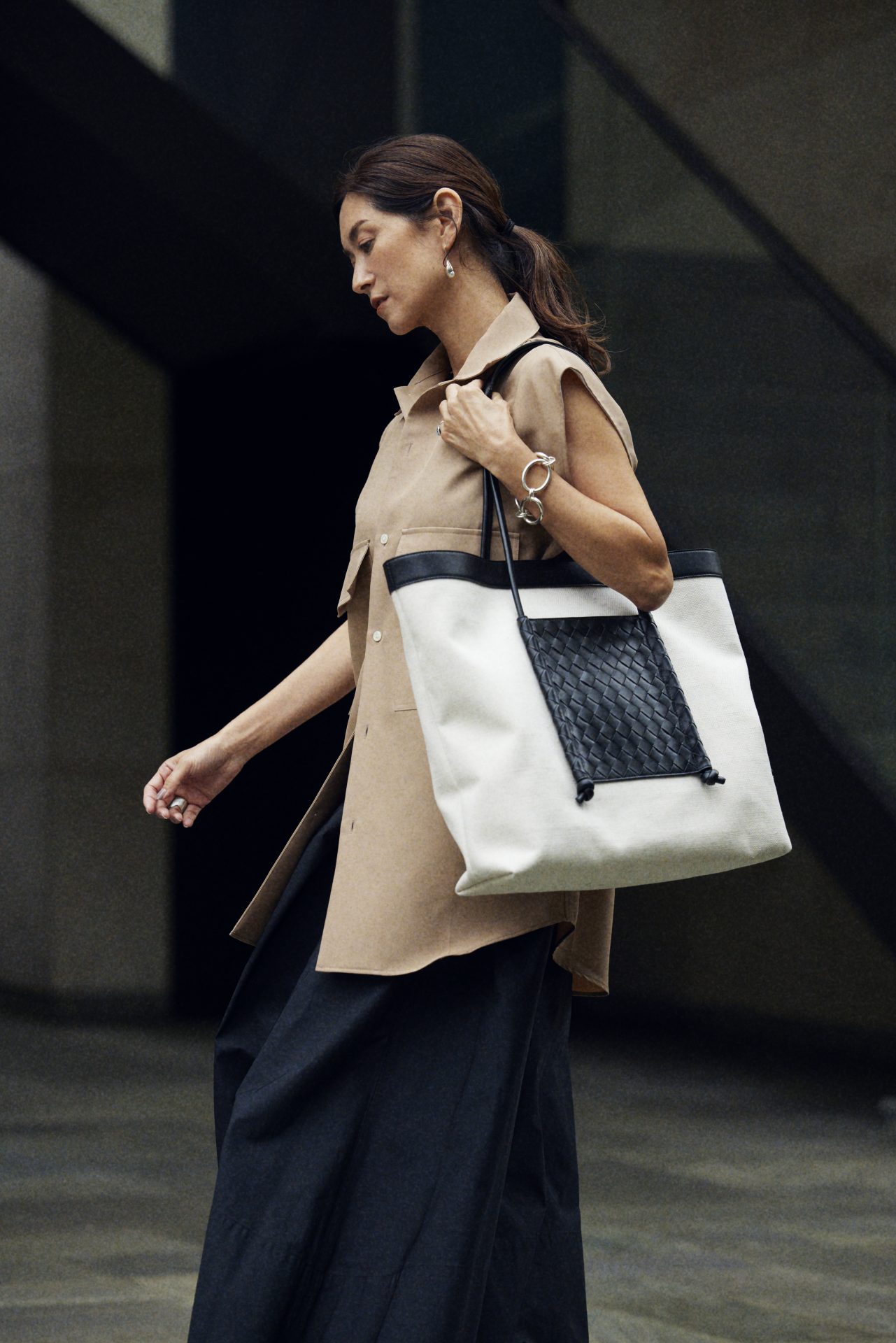 ボッテガヴェネタ BOTTEGA VENETA トートバッグ イントレチャート