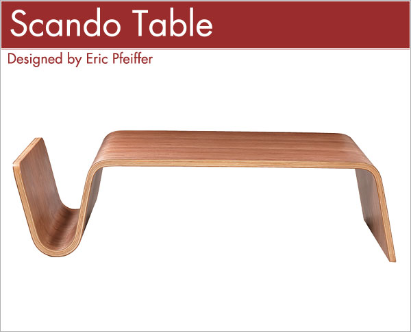 スキャンドゥーテーブル Scando Table エリック・ファイファー Eric
