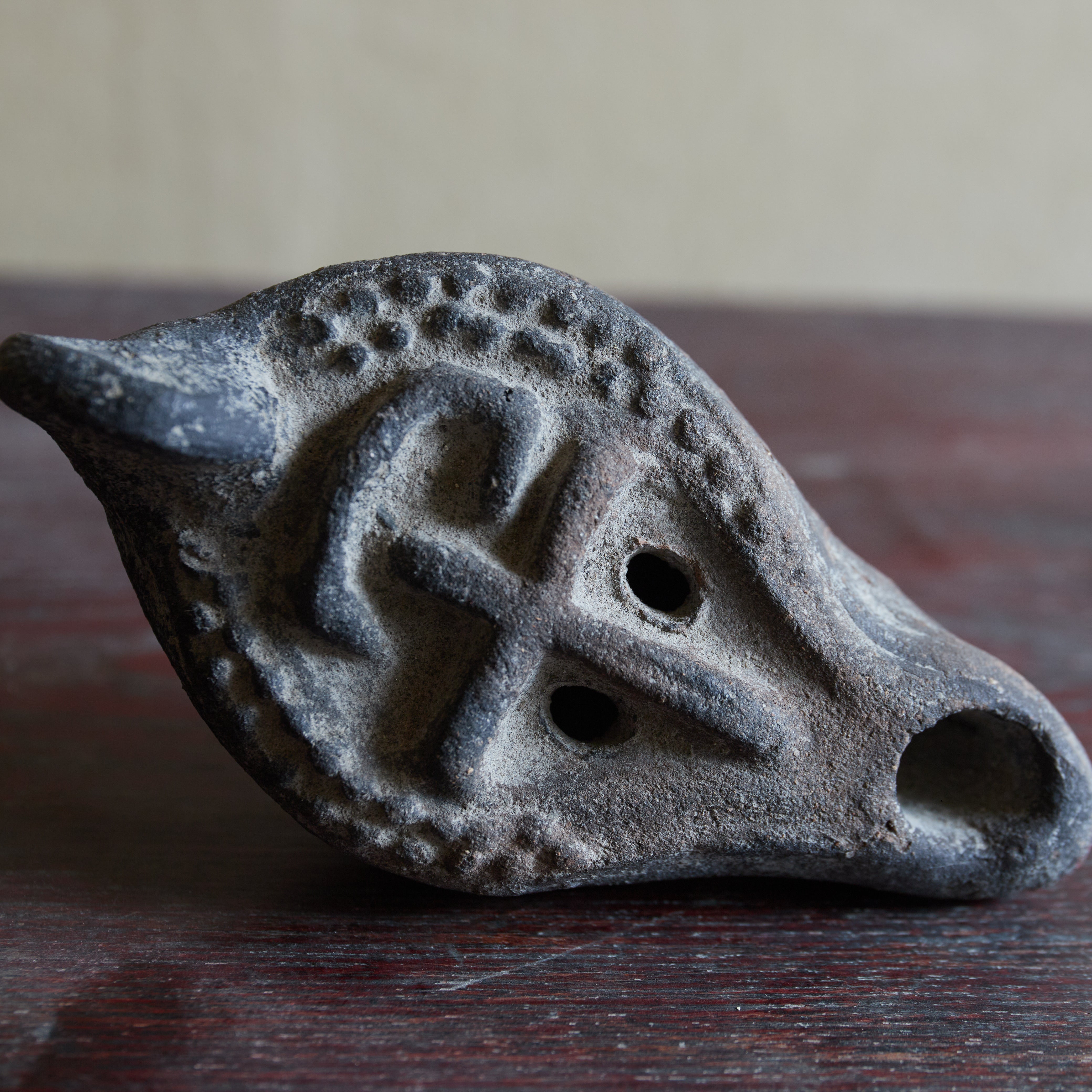 古代ローマ テラコッタオイルランプ（古代：3–12世紀） | 入蘆花