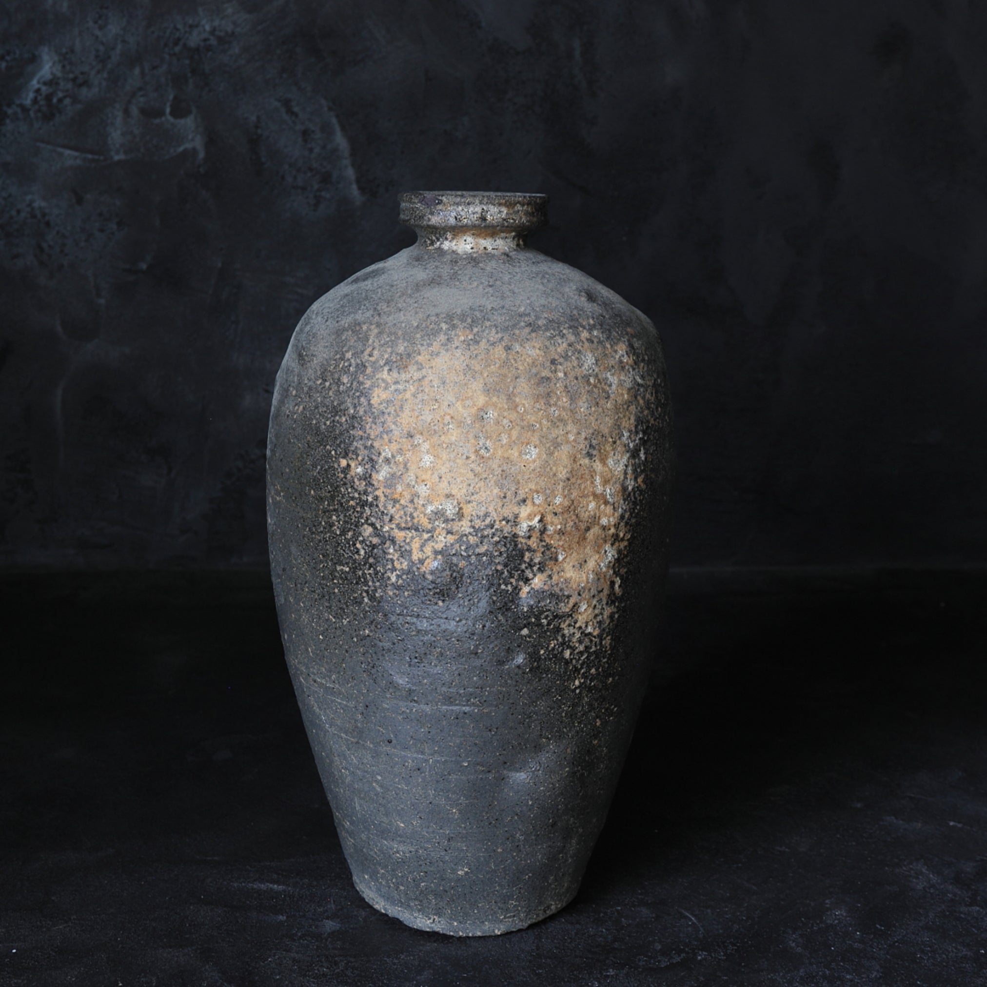 新羅土器 梅瓶（668–900 CE） | 入蘆花（ロカニイル）