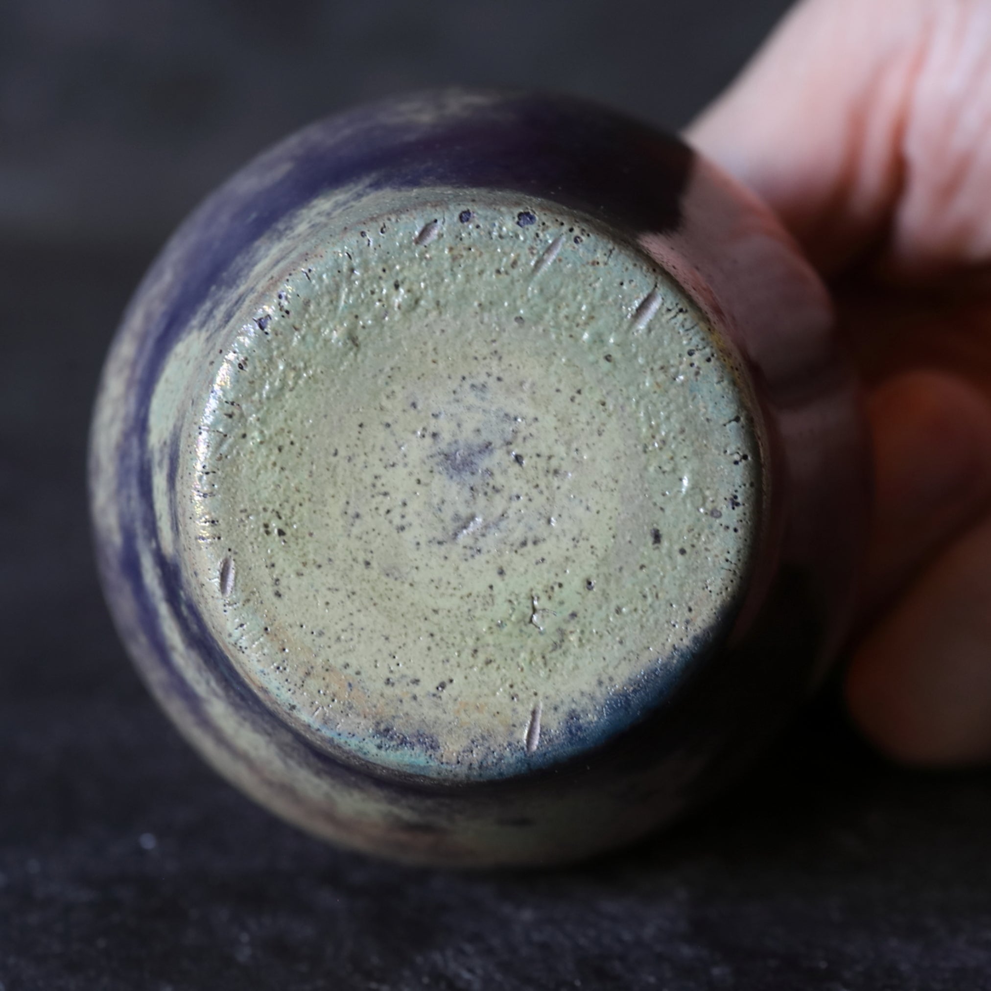 昭和 硝子茶入（1926–1989CE） | 入蘆花（ロカニイル）