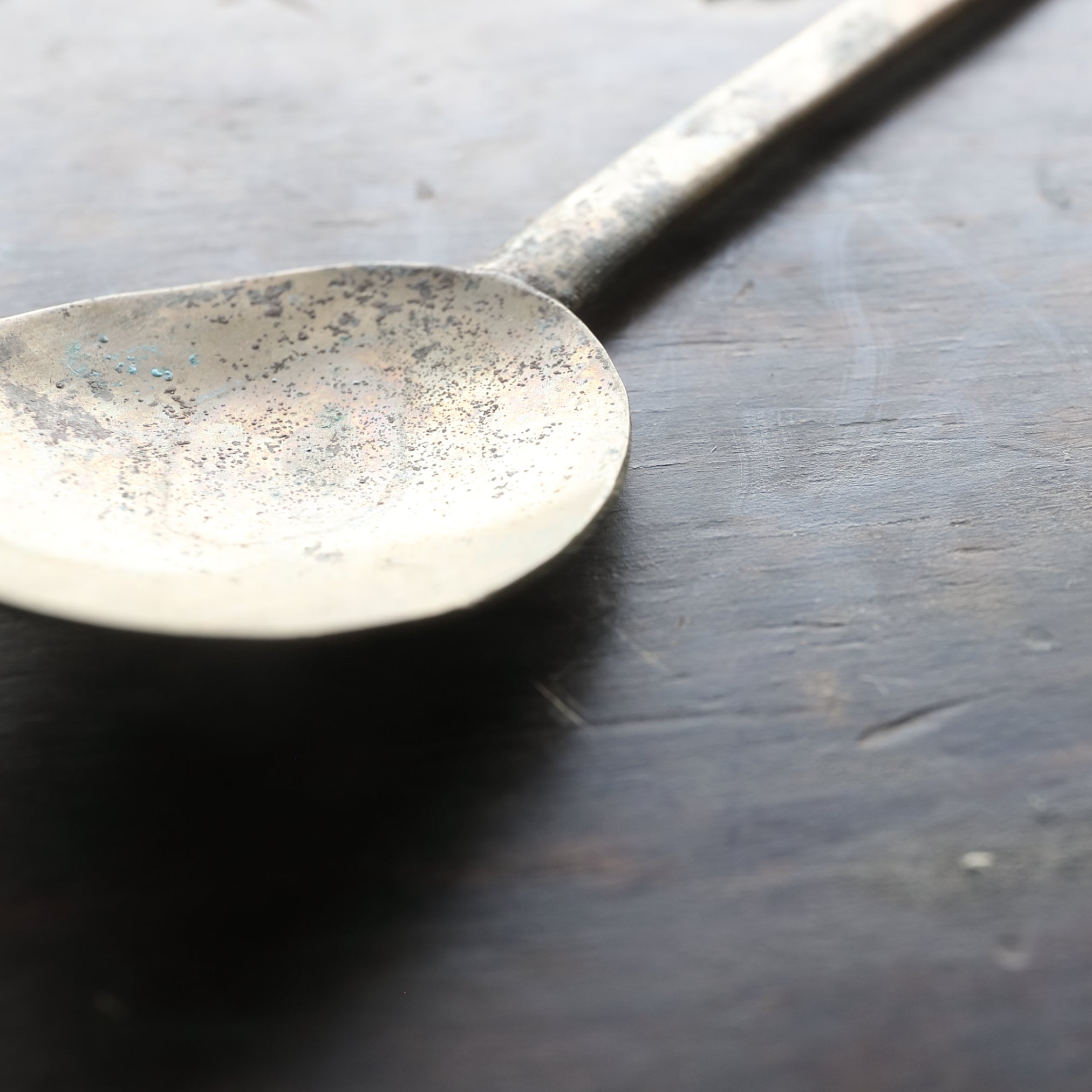 李朝 匙（スッカラ）a（1392–1897 CE） | 入蘆花（ロカニイル）