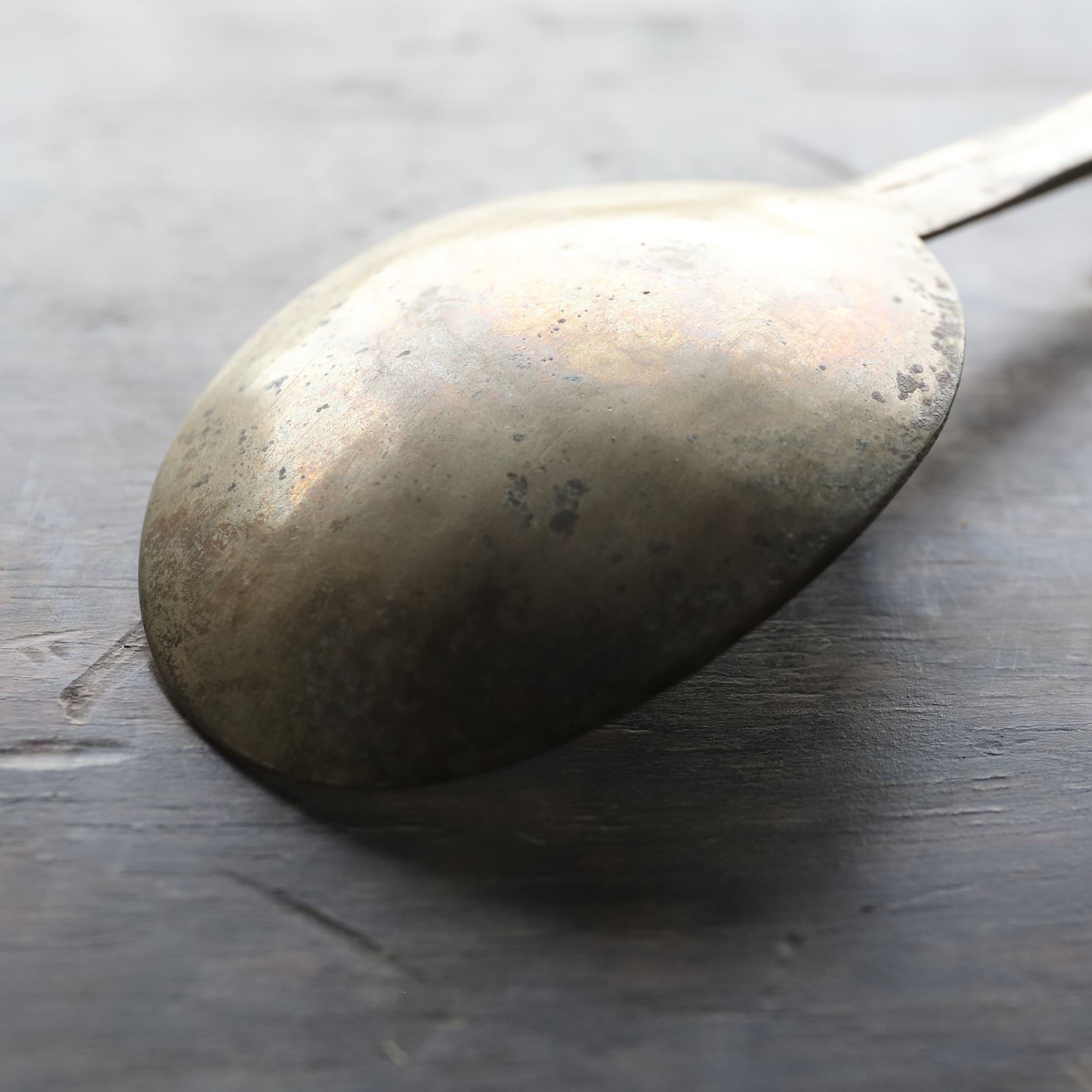 李朝 匙（スッカラ）a（1392–1897 CE） | 入蘆花（ロカニイル）