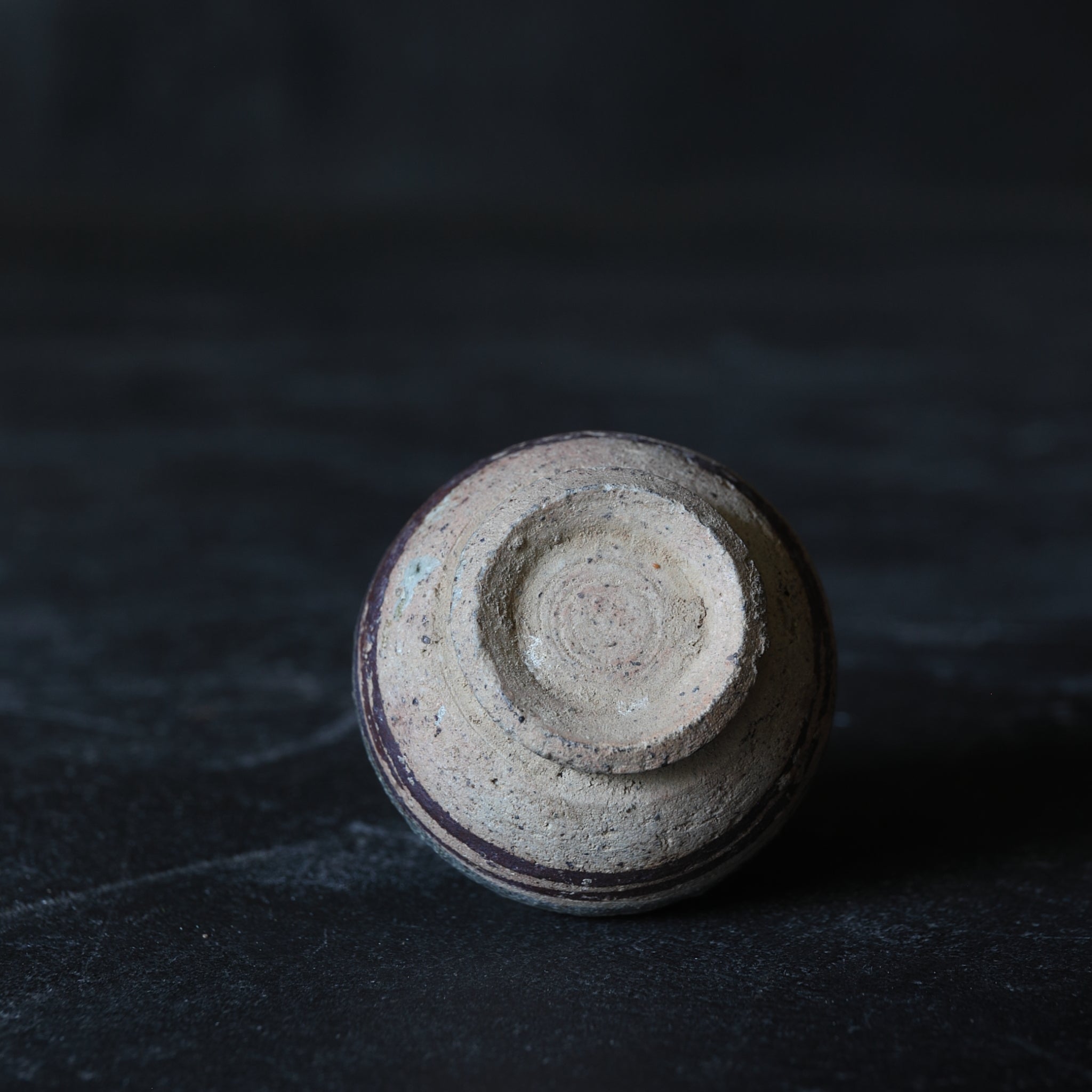 宋胡録（スンコロク） 鉄絵小壺（中世：12–16世紀） | 入蘆花