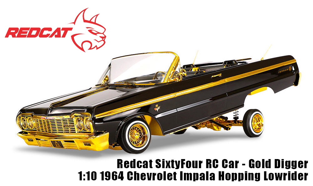 REDCAT】金ピカ ローライダー 1964年式 インパラ 〜 SixtyFour RC Car