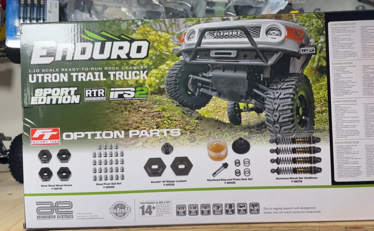 ELEMENT】1/10 エレメントRC ENDURO Utron SE RTR 〜 開封レビュー