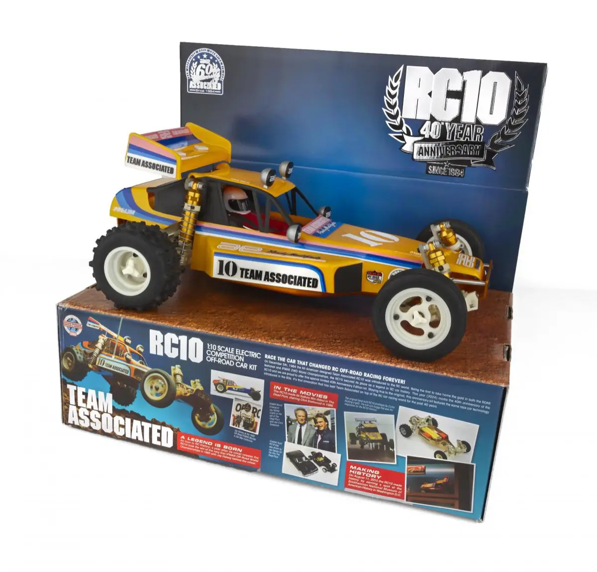 新製品】チーム・アソシエイテッド RC10 40周年記念キット 〜 RC10