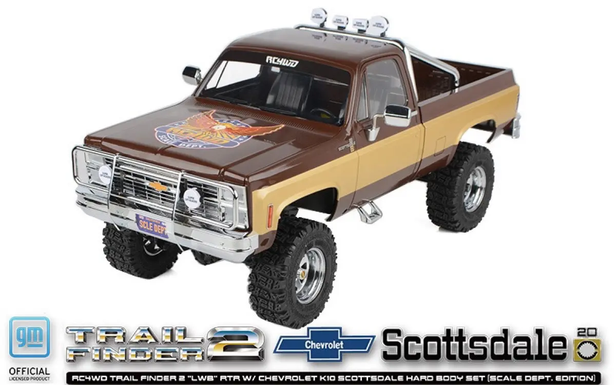 新製品】RC4WD トレイルファインダー2 Chevrolet K10 Scottsdale(Scale
