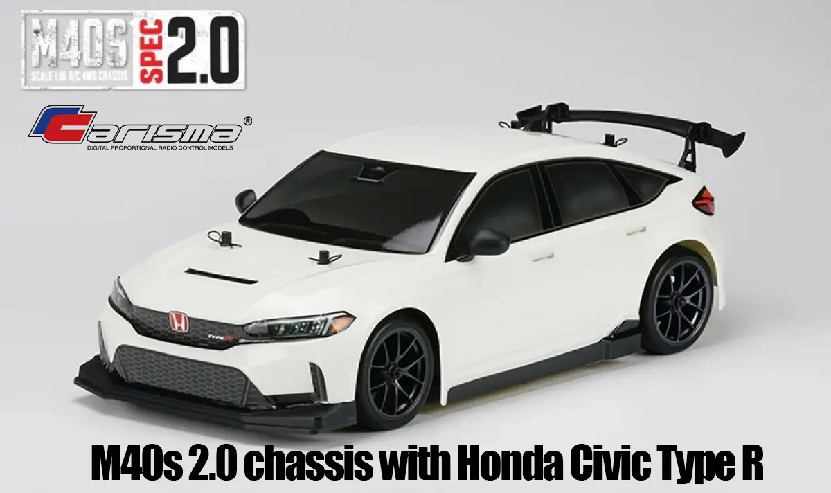 新製品】CARISMA - 新型M40s 2.0シャーシ / ホンダシビックタイプR