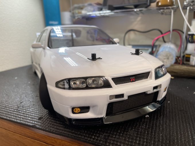 タミヤ スカイライン GT-R（R33）ボディ完成しました！！ | RC/DC