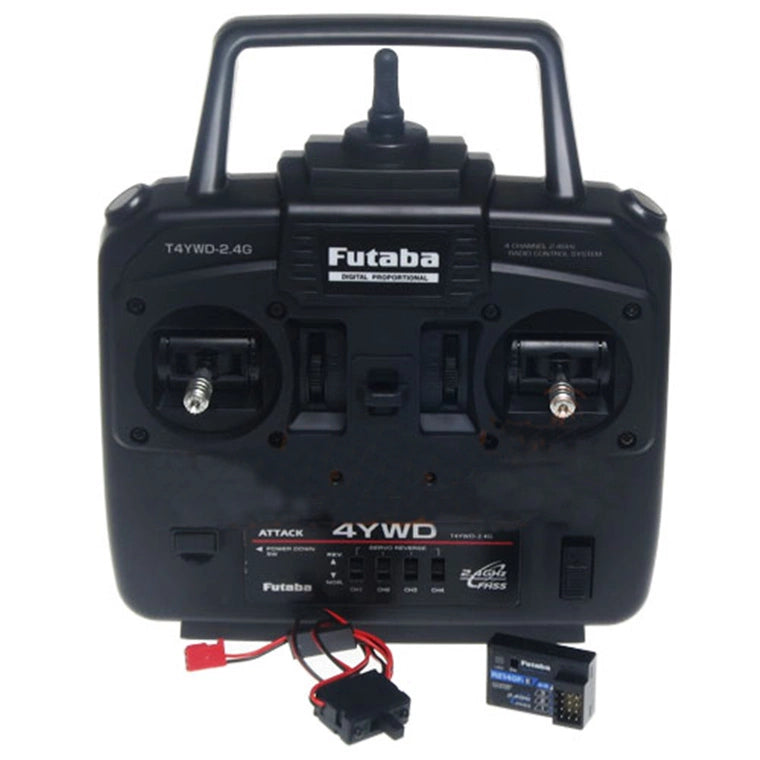 Futaba Attack 4YWD Transmitter - 4-Channel 2.4GHz Radio System w