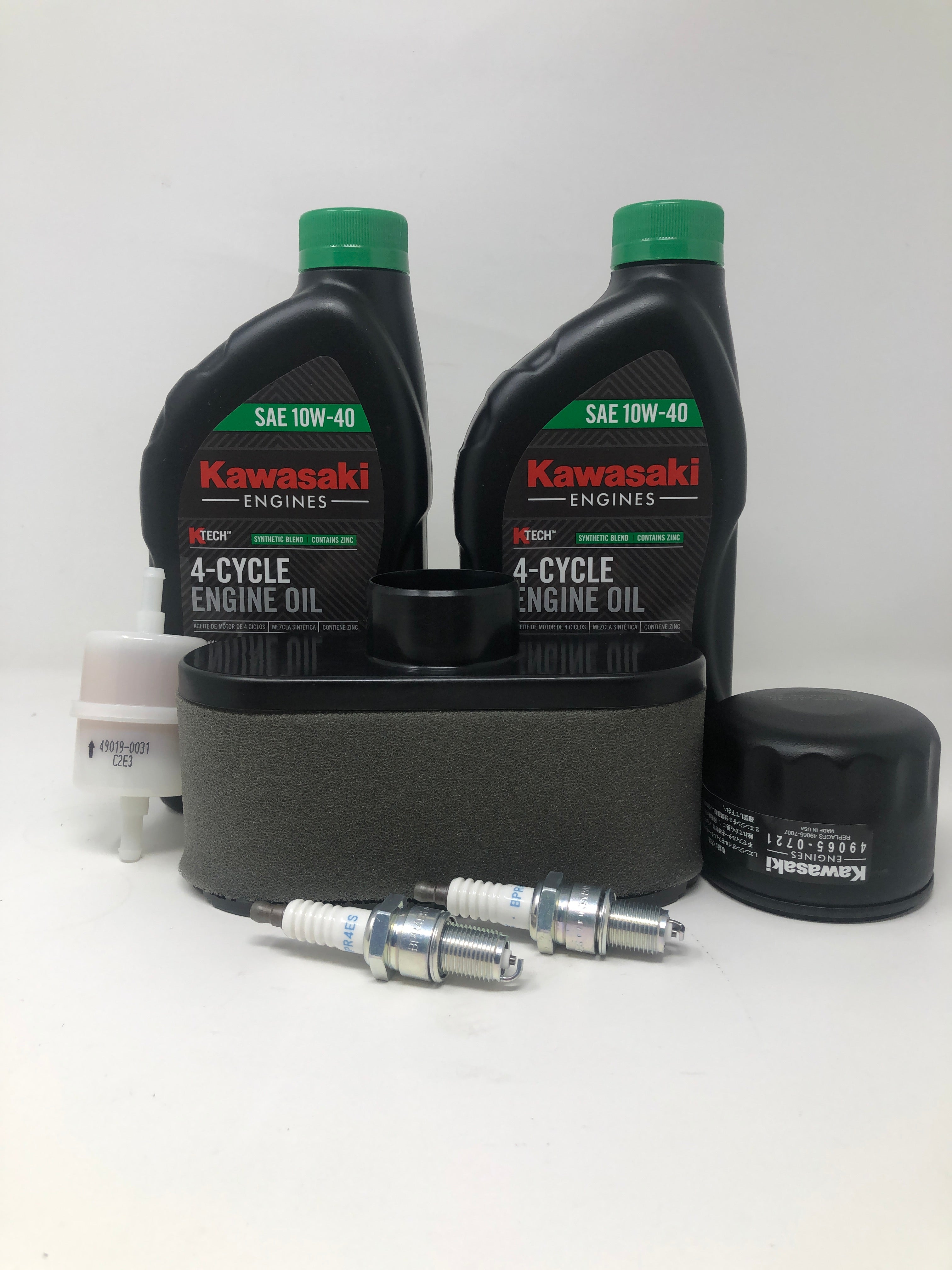99969-6671 Kawasaki Tune Up Maintenance Kit (10w-40) — RC Engine