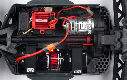 ARRMA 1/10 GRANITE 4X4 RTR モンスタートラック、ブルー ARA4202XV3T1