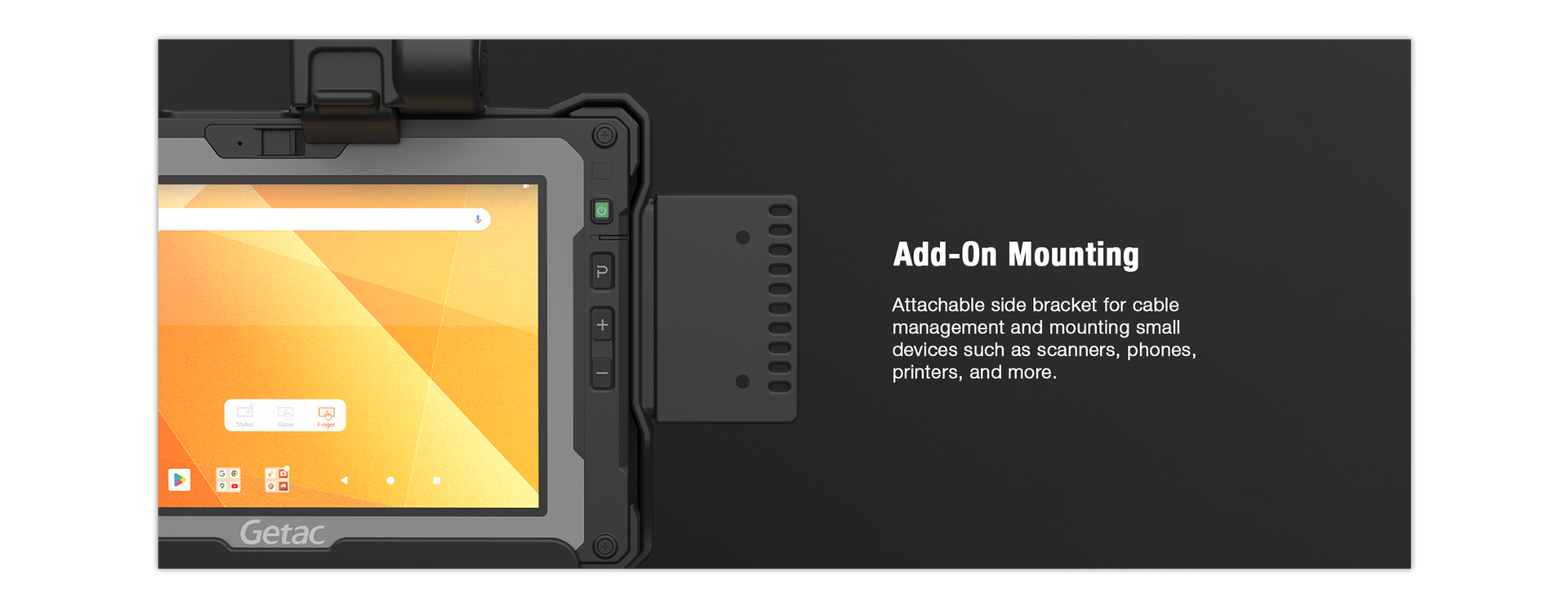 Getac ZX80 – RAM Mounts