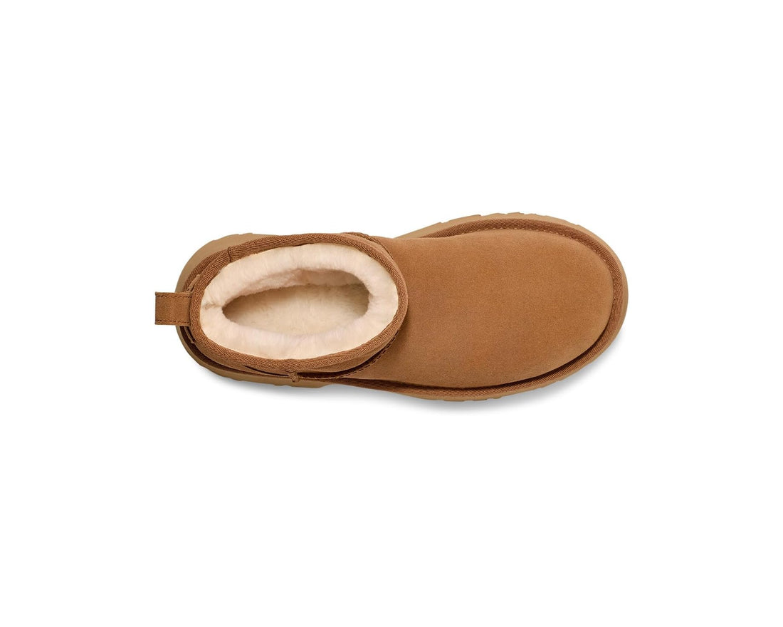WOMEN'S UGG CLASSIC ULTRA MINI NEW HEIGHTS | CHESTNUT – Randy's Shoes