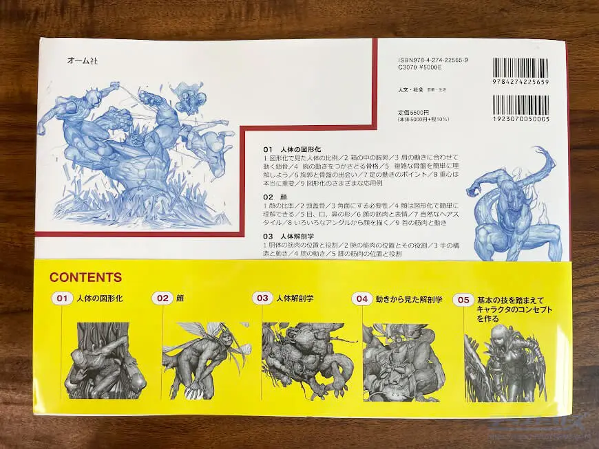 キム・ラッキの人体ドローイングをレビュー！初心者には難しいが図形化