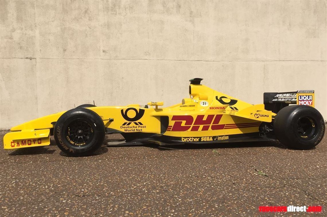 Racecarsdirect.com - 2002 Jordan F1 - EJ12 Chassis number 1
