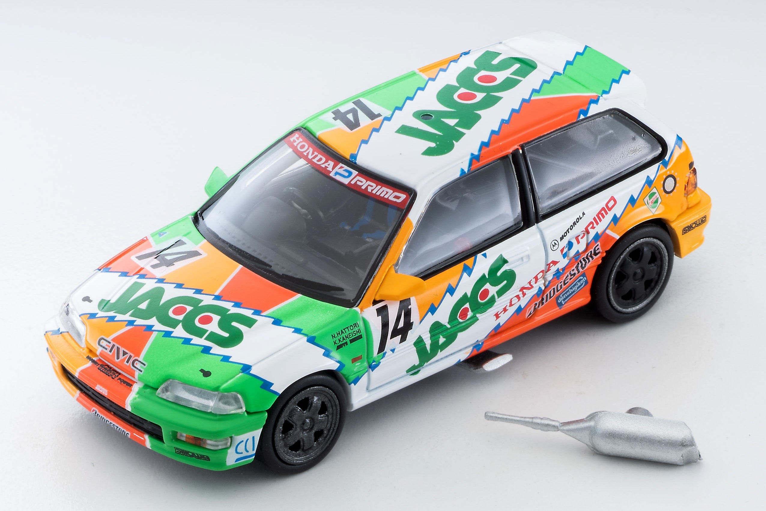 TLV 1/64 LV-N229b JACCS-CIVIC (92年仕様) – Racing Models