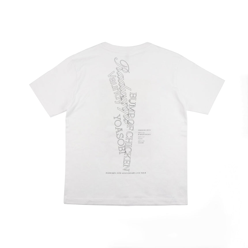 会場引換／11月24日】スペシャルコラボレーションTシャツ – RADWIMPS