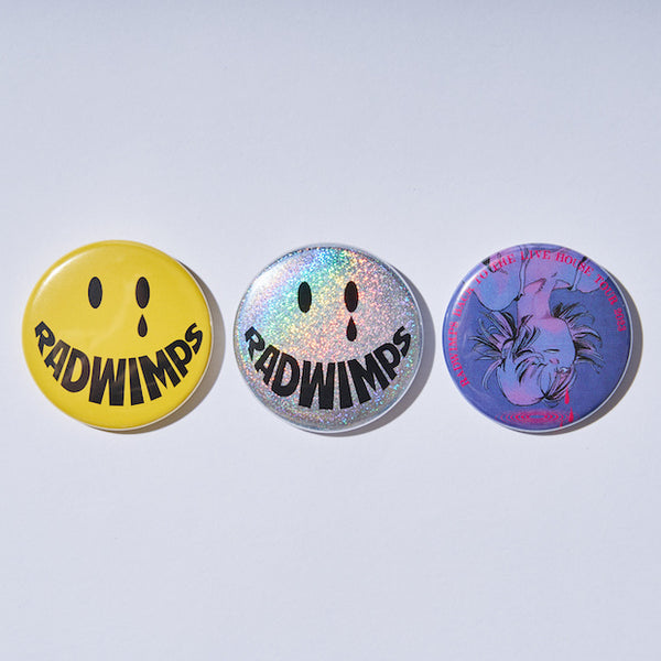 缶バッジセット 2023 – RADWIMPS ONLINE STORE