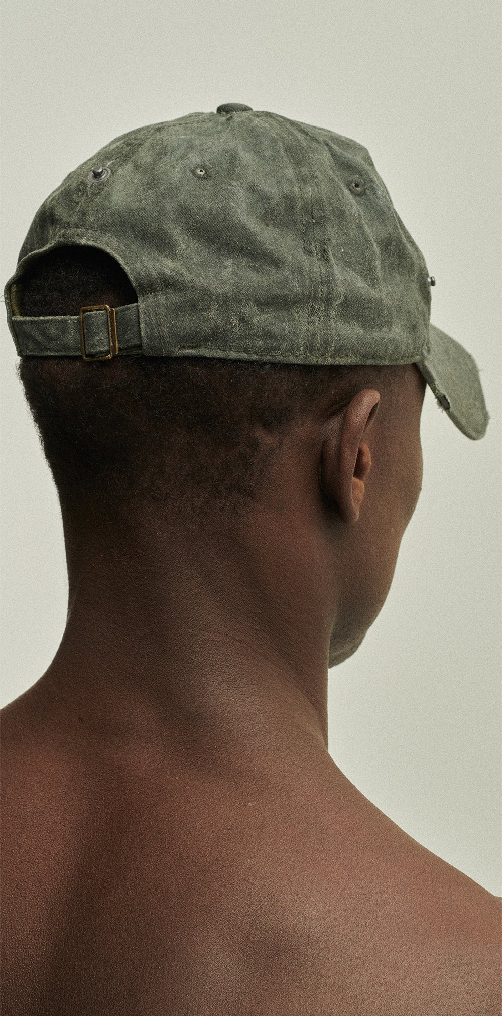 P.L.N. - OILSKIN CAP (BLACK) | RADD LOUNGE