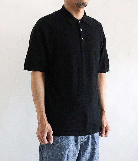 Ralph Lauren Purple Label カシミアニットポロシャツ - Fresh Service