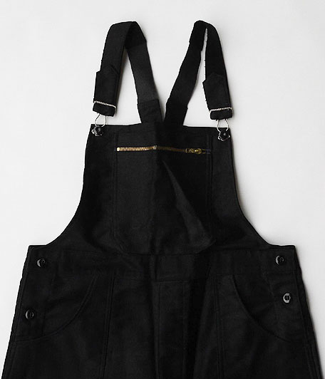 50's モールスキンフレンチワークオーバーオール ［Dead Stock