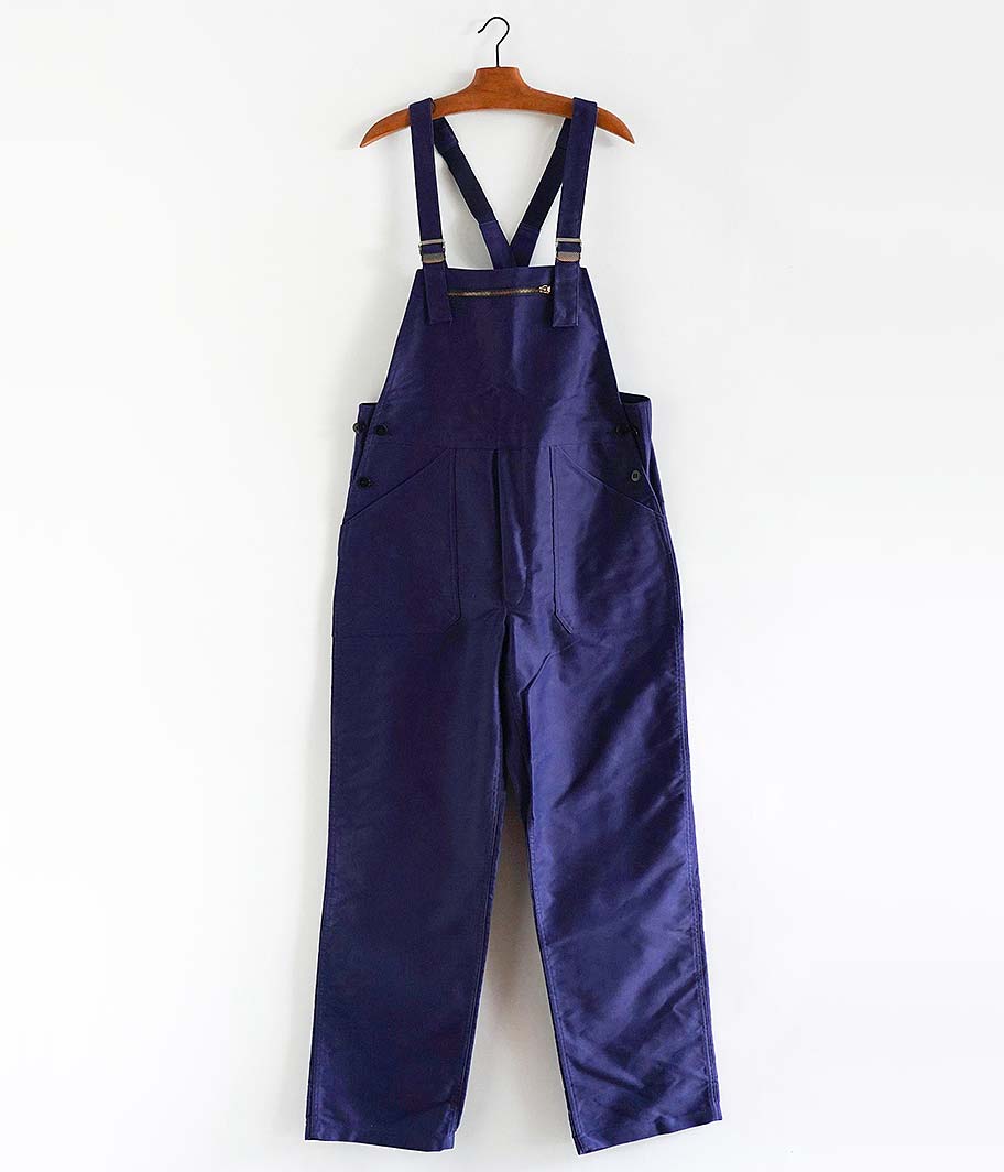 60's モールスキンフレンチワークオーバーオール ［Dead Stock