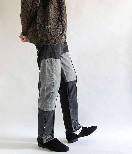 ANACHRONORM Remake Black Slim Jean [BLACK] - Fresh Service