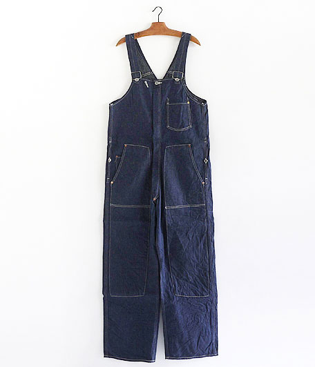 ANACHRONORM Rinsed Denim Overall [INDIGO] - Fresh Service